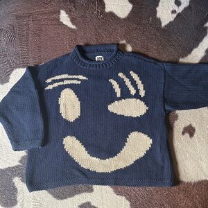 SlowLoveKnitwear- hand knit oversized cotton sweater